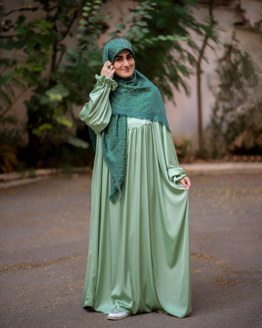 عبای زنانه مدل آسنا