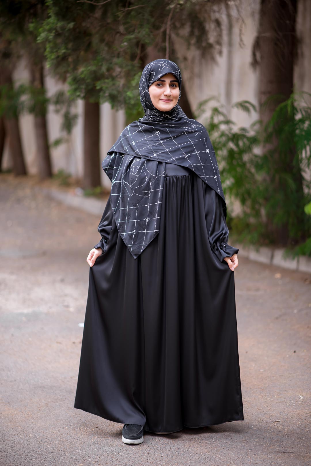 عبای زنانه مدل آسنا
