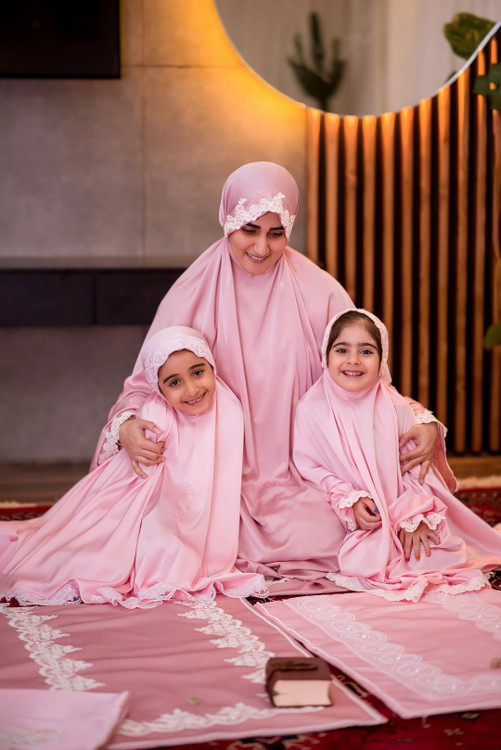 ست مادر دختری عبادت مدل نور