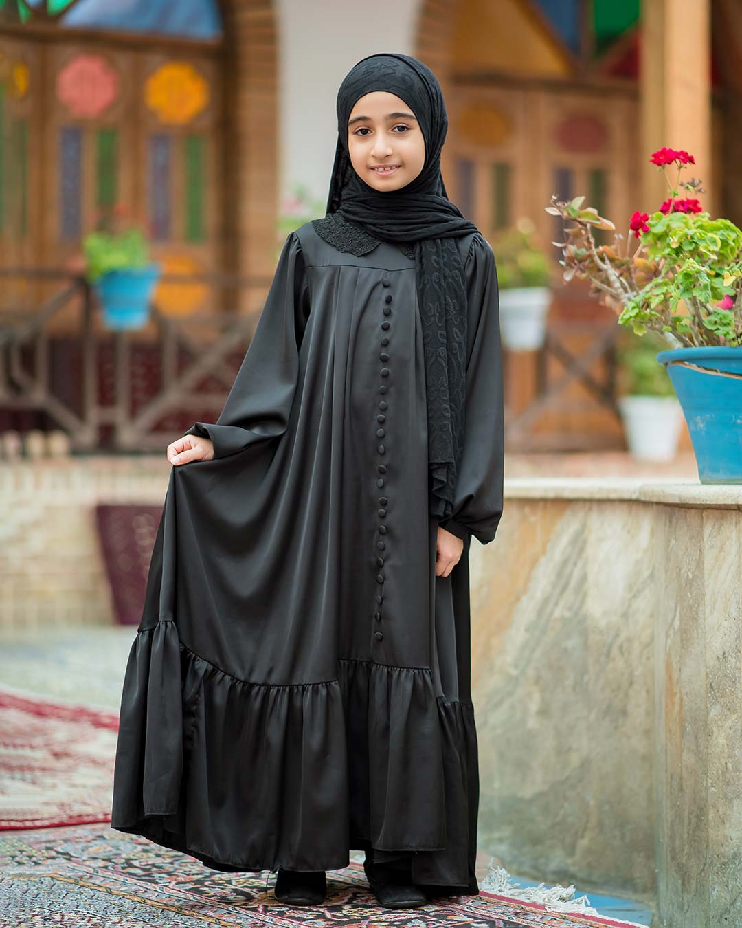 عبای نونهال مدل سُکَینه