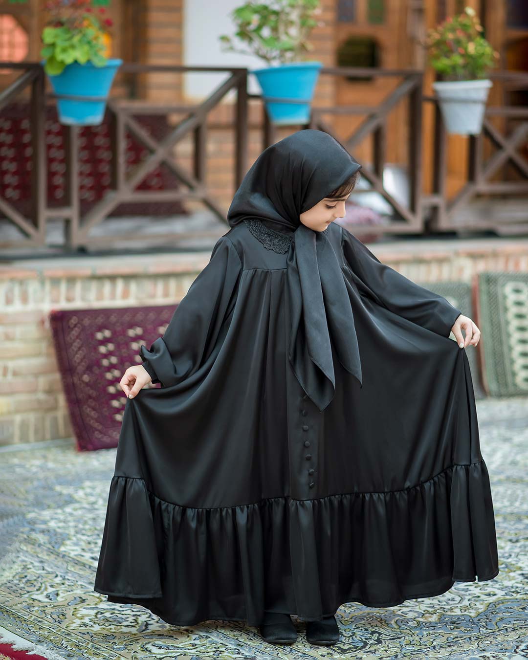 عبای نونهال مدل سُکَینه