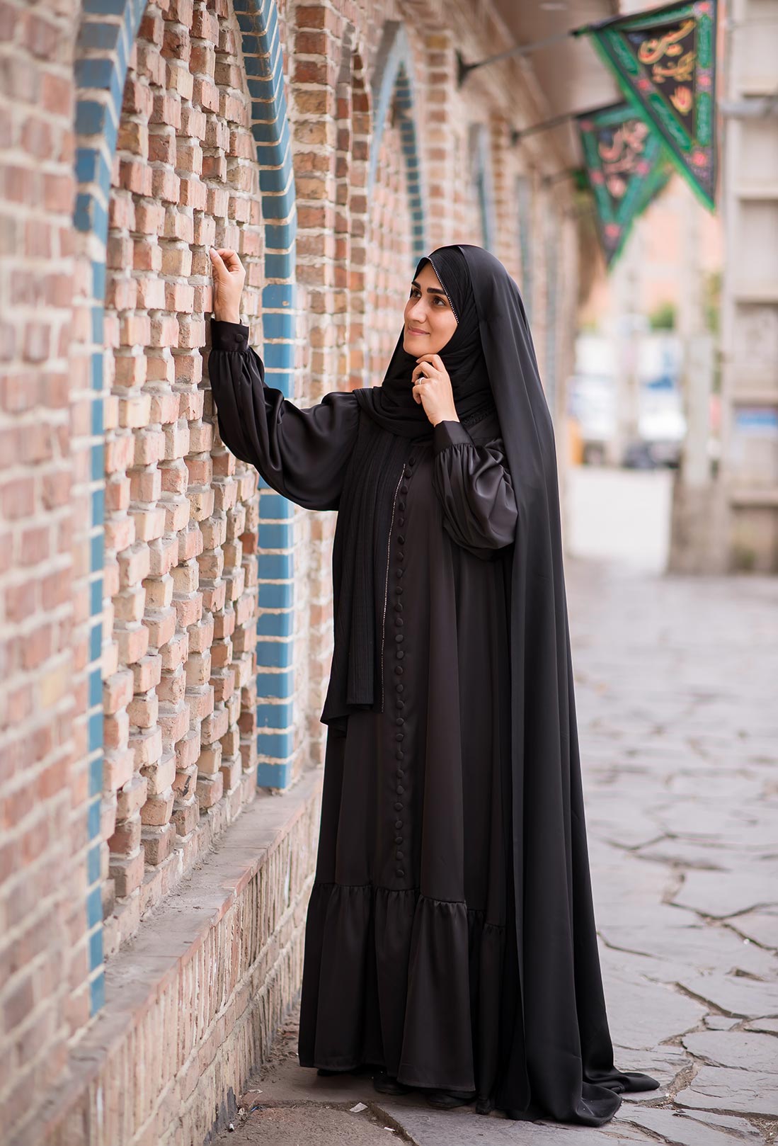 عبای زنانه مدل سُکَینه