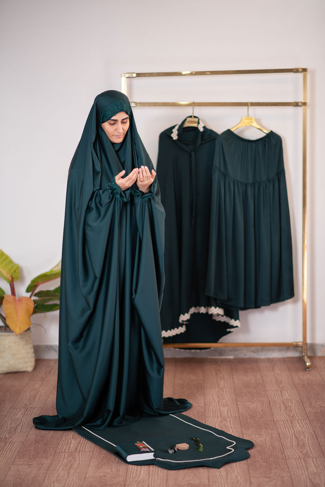 ست عبادت بزرگسال چادر عربی